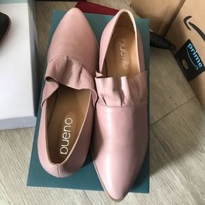 Anthropologie bueno burcu flats dusty muave 39 new